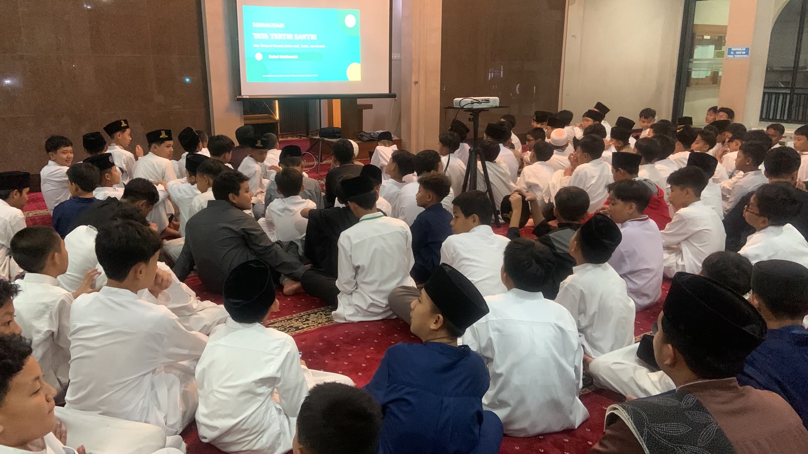 Sosialisasi tartib kelas 7 PA