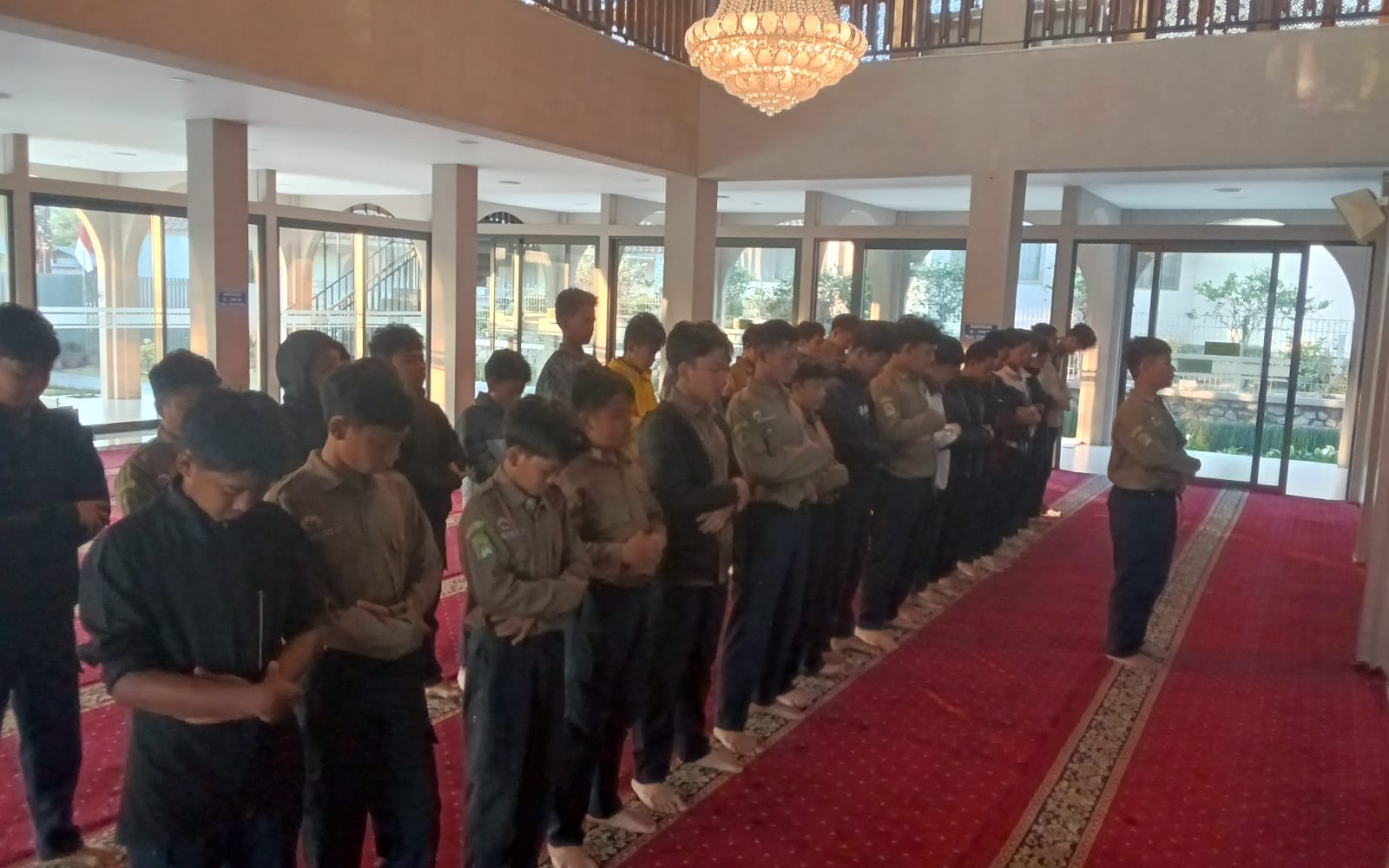 Shalat dhuha tingkat tsanawiyah