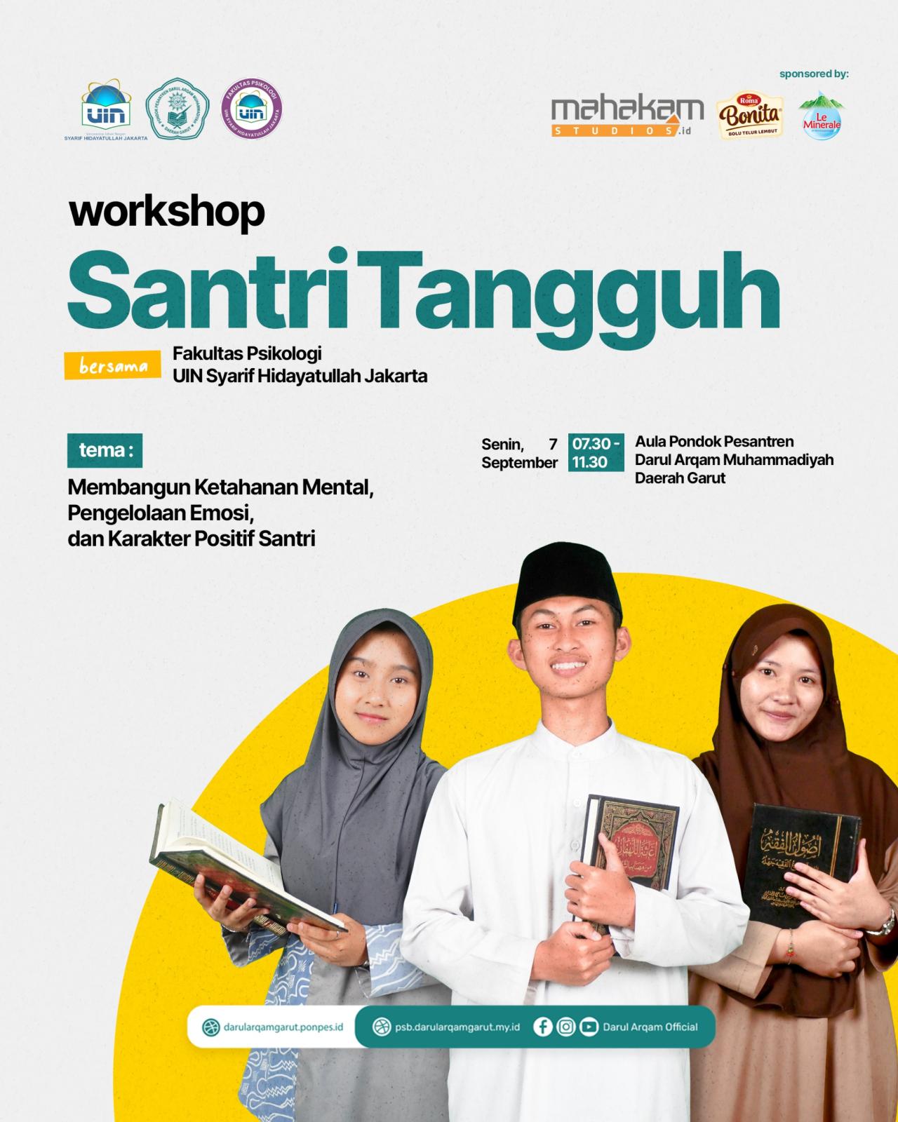 💪 WORKSHOP SANTRI TANGGUH